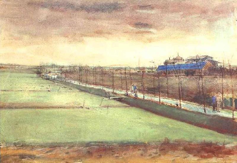 Vincent Van Gogh Meadows near Rijswijk and the Schenkweg Germany oil painting art
